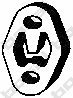 BOSAL 255-121 Rubber Strip, exhaust system